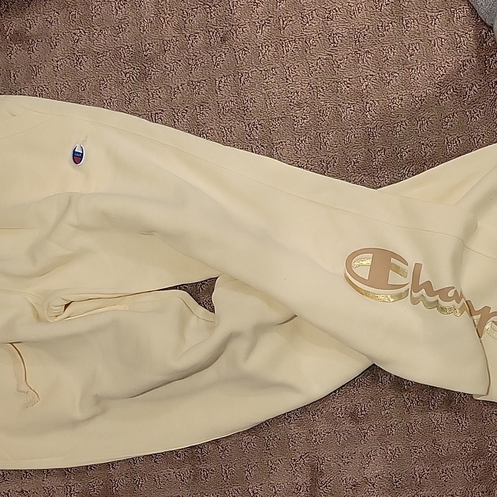 Womens natural color champion sweatpants